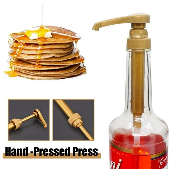 BETTERLIFE Kitchenware | Gold Coffee Syrup Pumps | Fits Most 750ml BottlesUK I3I4