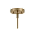 thumbnail image 5 of 360 Lighting Partridge 9 1/2" Modern Pendant Ceiling Light Fixture Dining Room Over Table Kitchen Island Brass Finish Mirror Glass Mini, 5 of 9