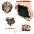 thumbnail image 2 of PU Leather Coin Purse Wallet Compact Water-Resistant Card Cases Money Organizers Cute Dog and Red Truck, 2 of 7