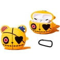thumbnail image 1 of Airpods Pro case,Soft Silicone 3D Cute Funny Cool Fun Cartoon Character Kawaii Fashion Cover Anime Design with Keychain (Loving Bear), 1 of 5