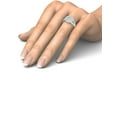thumbnail image 5 of 1/2 Carat T.W. Diamond Double Halo Cluster 10kt White Gold Engagement Ring, 5 of 5