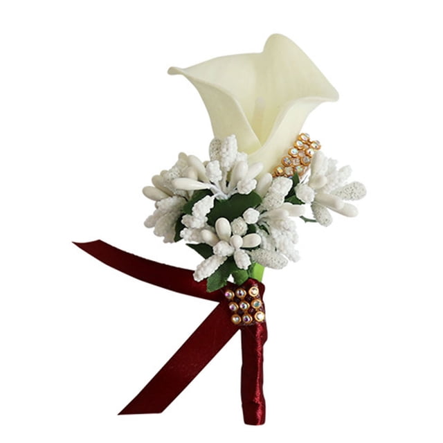 LYMAYTER Épinglette Callalily Commune Broche Callalily Commune - Réaliste, pour Mariage