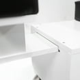 thumbnail image 5 of ALERA II Pedicure Cart with Footrest Pedi Trolley Nail Salon Furniture & Equipment, White, 5 of 7