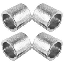 Zehuanyu  4 Pcs Battery Post Shims Terminal Adapter Outlet Washer Converter Silver