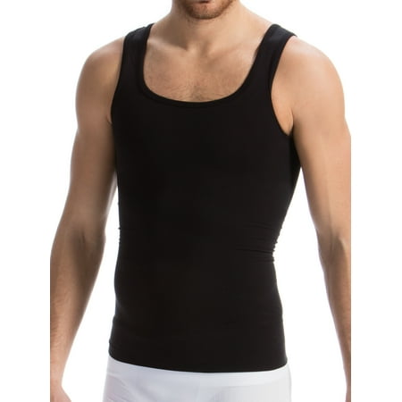 

FarmaCell 418 (Black XXL) Men s tummy control total body shaping vest 100% Made in Italy