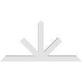 thumbnail image 4 of 60"W x 30"H x 4"D x 4"F, 12/12 Pitch, Saratoga Architectural Grade PVC Gable Bracket, 4 of 8