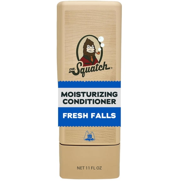 Dr. Squatch Mens Hair Moisturizing Conditioner, Natural Sulfate Free Hydrating Conditioner for Men, Fresh Falls, 11 fl Oz