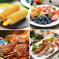 thumbnail image 2 of 16 Pcs/ 8 Pairs Corn Cob Holders, Interlocking Design Corn Holders, Stainless Steel Corn on the Cob Holders, Corn Holders for Corn on the Cob for BBQ Camping Parties Home Cooking, 2 of 6