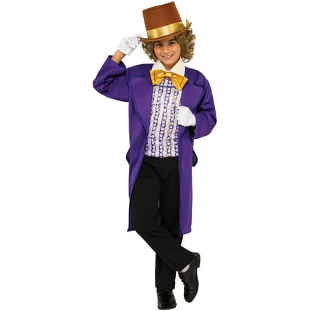 Boy's Willy Wonka Halloween Costume