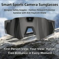 thumbnail image 3 of POV Glasses 4K Baseball with Camera for Baseball and Outdoor Action, Upgrade Smart POV Sunglasses for Men and Women, 3 of 7