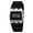 black silver, variant on Women's Square LED Watch - Small Retro Style Digital Watch for Students