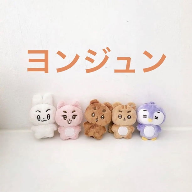 Llaveros de dibujos animados Kpop Soobin YEONJUN, llaveros de felpa del mismo estilo Q, Mini BEOMGYU TAEHYUN, llaveros, bolsa, colgantes, accesorios