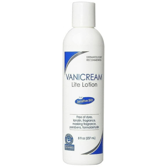 Vanicream Lite Lotion, Fragrance Free, 8 Fl Oz.