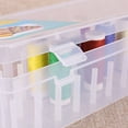 thumbnail image 5 of Cheers.US Sewing Storage Box, Thread Storage, Clear Storage Box/Organizer for Holding 42 Spools Home Embroidery & Sewing Thread and Other Embroidery Sewing Crafts&nbsp;, 5 of 7