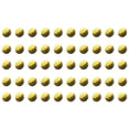 thumbnail image 1 of Advancent 50 UNIDS Pelotas de Golf Balanceo Elástico Interior Práctica Entrenamiento Pelota de Golf Rayas Color Brillante Ejercicio Juguetes Golf Amarillo, 1 of 6