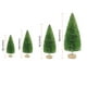 thumbnail image 5 of Matsuzay 8 piezas Mini Sisal árboles de Navidad ornamento miniatura nieve escarcha árbol de Navidad decoración Type10 NO10 Matsuzay HA001627-02, 5 of 6