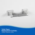 thumbnail image 3 of Kenney Plastic Spring-Loaded Toilet Paper Cylinder Replacement, Gray, 3 of 5