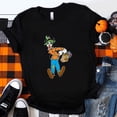 thumbnail image 1 of Funny Mickey Mouse Pumpkin Print Halloween T-shirt Black Hipster Trend Disney Women Clothes Streetwear Harajuku Fall CasualM Gao Jinjia LED, 1 of 2