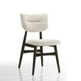 thumbnail image 6 of Omax Decor Joss Solid Wood Dining Chairs in Oatmeal Fabric Upholstery (Set of 2), 6 of 6