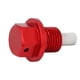 thumbnail image 3 of Tornillo magnético del perno de drenaje del cárter de aceite del motor del coche de aleación de aluminio rojo M12 * 1,25 Jadeshay A, 3 of 8