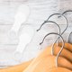 thumbnail image 3 of 10 tiras antideslizantes transparentes para perchas de ropa, ideales para tiendas de ropa, 3 of 8