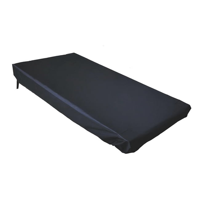 Ensemble de Housses de Planche de Cornhole, Imperméable 4x2ft, avec Sac de Rangement pour 8 Sacs de Haricots, Tissu Oxford, Noir, Résistant aux Intempéries