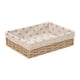 thumbnail image 4 of Canasta de almacenamiento, bandeja decorativa, apilable de papel higiénico, contenedor organizador de gabinetes de caja de decoración de macrame para 31CMX21CMX8CM, 4 of 8