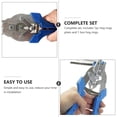 thumbnail image 3 of Nestingho 1Jgo Pinzas Para Instalación De Jaulas Funcionales Con Anillos Caja Incluida Color Azul, 3 of 8