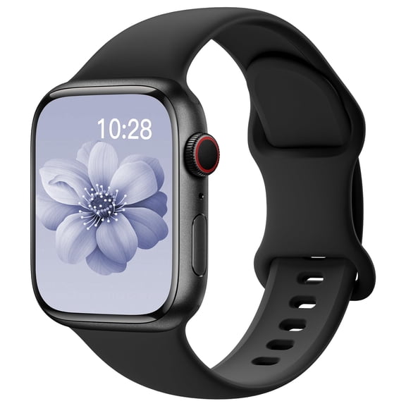Hionly Sport Bands Compatible with Apple Watch Bands for Women Men 40mm 41mm 42mm 38mm, 44mm 45mm 46mm 49mm, Soft Silicone Watch Straps for iWatch Series 10/9/8/7/6/5/4/3/2/1 Ultra SE