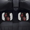thumbnail image 4 of Attack On Titan Carpet Car Floor Mats 4 Pieces Sets All Weather Front & Rear Mats Non Slip Car Protector Mat, 4 of 8