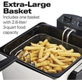 thumbnail image 4 of Hamilton Beach Professional Grade Electric Deep Fryer 4.5 Liters Oil Capacity 1800 W Stainless Steel, 4 of 8