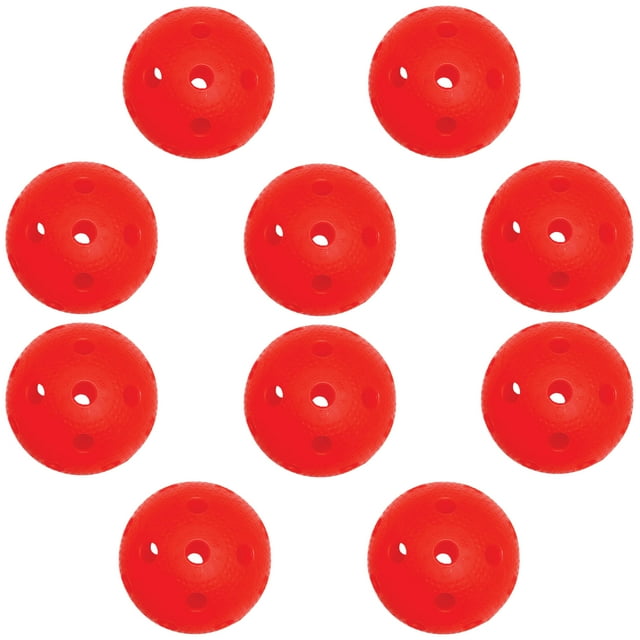 EXEL Precision Série Floorball Balles - Lot de 10