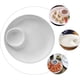 thumbnail image 4 of Juego para servir salsas, bandejas para servir divididas, aperitivos y quesos, plato para servir, plato con compartimento para Pascua, Navidad, merienda-20,1 cm, 4 of 5