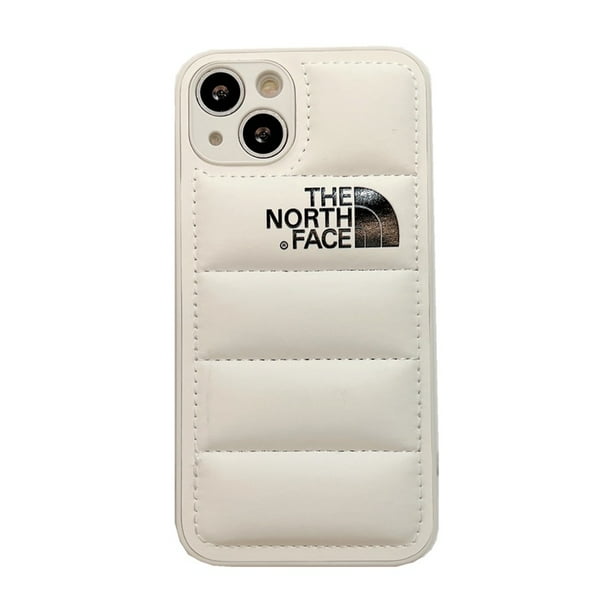 THE NORTH FACE Popular Down Jacket Funda Para Teléfono iPhone 11 12 13 14 Pro Max X XR Xs De airbag De Silicona Suave A Prueba De Golpes