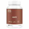 thumbnail image 1 of Heal + Co. - Reishi (Extrait 4:1) 500 Mg, 120 Capsules, 1 of 6