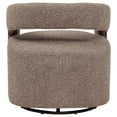 thumbnail image 3 of Westhill Boucle Upholstered Swivel Accent Chair Rocky Road, 3 of 11