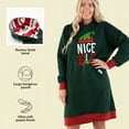 thumbnail image 6 of LazyOne Oversized Hoodie Sweatshirt, Comfortable Loungewear, Christmas (Nice Elf, L/XL), 6 of 7