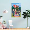 thumbnail image 4 of Padre made in USA Cuadro decorativo colgante - Arte de pared - Póster enmarcado - Decoración de pared - Regalos para familia, amigos y aficionados 40*60 cm, 4 of 6