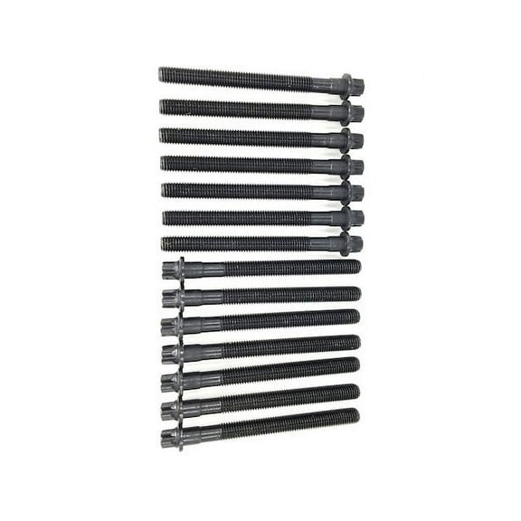 Head Bolt Set - Compatible with 2001 - 2006 BMW 330Ci 3.0L 6-Cylinder 2002 2003 2004 2005