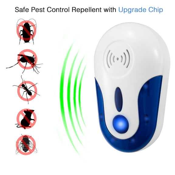 Electronic Insect Repeller Ultrasonic Mosquito Repeller Mouse Repeller Smart Night Light Plug-in Insect Repeller