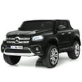 thumbnail image 1 of Costway Licensed Mercedes Benz x Class 12V 2-Seater Kids Ride On Car w/ Trunk Black, 1 of 10