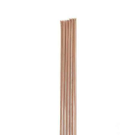 Wireform Soft Metal Rods brass, 18 gauge, pack of 6 (pack of 2)