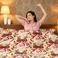 thumbnail image 7 of Yspwyqan Vintage Santa Claus Bed Set King, Soft Microfiber Christmas Comforter Set for Holiday Bedroom Guest Room Decor, Includes 1 Quilt Cover & 2 Pillow Shams, 7 of 7