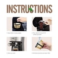 thumbnail image 3 of 8-12 Cup Reusable Filter Basket With Closed Bottom Fits MrCoffee Coffee Maker and Brewer - Permanent Filter Replacement for Mr Coffee Gold Basket-Style Filters 1-Pack, 3 of 6