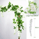 thumbnail image 3 of Guirnalda De Wisteria Flores Artificiales Decoración, 3 of 5