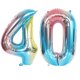 thumbnail image 3 of Globo de aluminio con números de colores degradados de arcoíris de 32 pulgadas, 10, 11, 16, 18 y 60 globos para fiestas de cumpleaños, suministros para decoración del hogar, 3 of 5