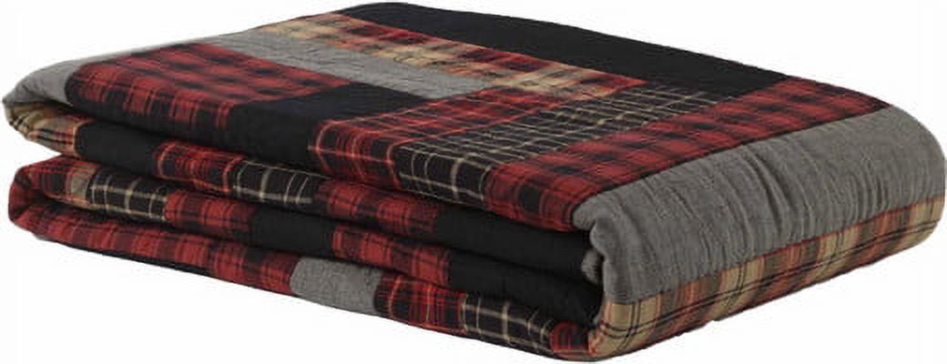 Rustic Country Quilt Patchwork Cumberland Cotton Bedroom Decor TCC Brands