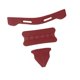 thumbnail image 3 of Almohadillas para casco, almohadillas de esponja, cojines, accesorios suaves, kit de acolchado para casco de bicicleta Rojo, 3 of 9