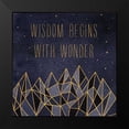 thumbnail image 2 of Marshall, Laura 12x12 Black Modern Framed Museum Art Print Titled - Written in the Stars I, 2 of 5