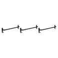 thumbnail image 3 of Youkk Rustproof Towel Bar Shower Towel Rack Kitchen Bathroom 1 Layer 40cm Regular 3Set, 3 of 6